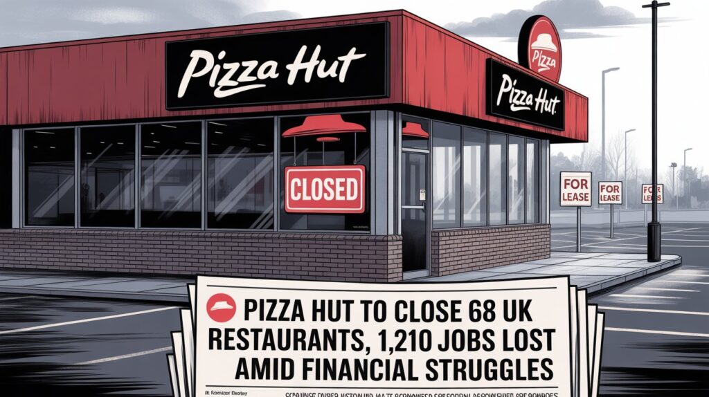 Pizza Hut UK restaurant closure announcement